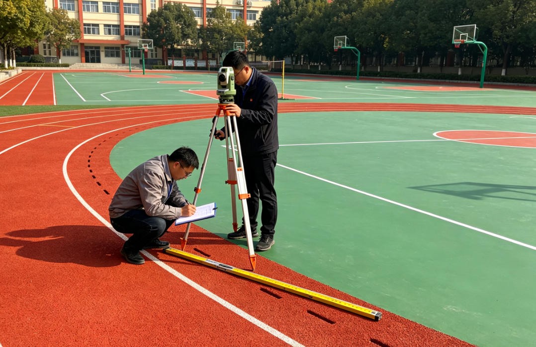 2026体育场地国家标准，塑胶跑道球场人造草坪施工验收规范现场实拍